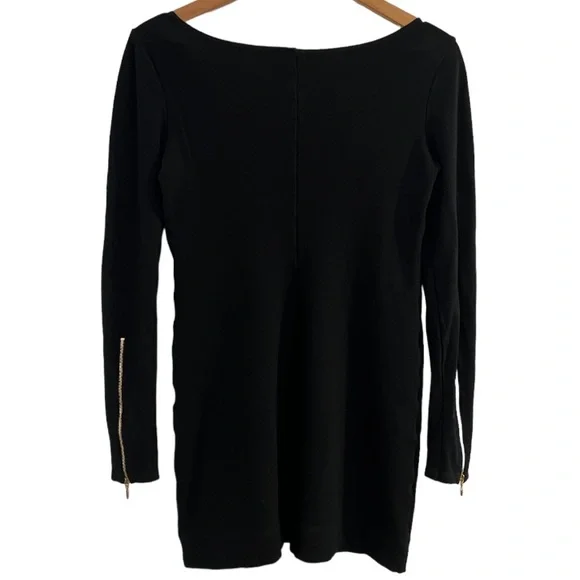 Theory Black Mini Dress. - Picture 6 of 8